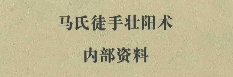 图片[1]-《马氏徒手壮阳术》内部资料PDF高清版学习资料-元气ACG-绅士游戏下载基地！