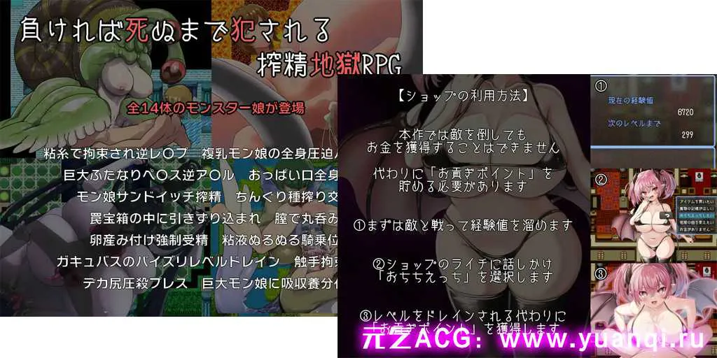 图片[1]-【RPG绅士游戏 PC+joip汉化版】モンスター娘に滅ぼされた村 被魔物娘摧毁的村庄-元气ACG-绅士游戏下载基地！