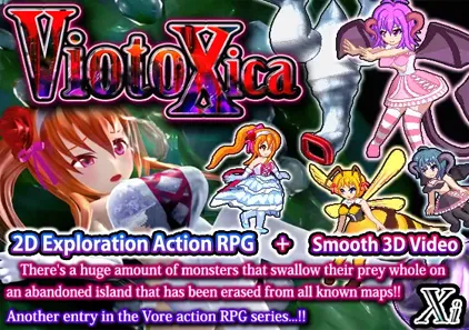 ViotoXica: Vore Exploring Action RPG ver1.01a PC英文版